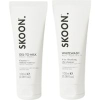 SKOON. DOUBLE CLEANSE Duo – Face Cleanser Pack